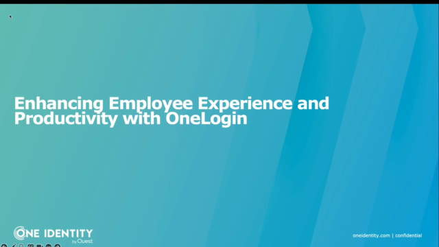 Enhance employee experience and productivity: OneLogin Mini Demo
